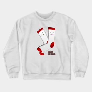 this socks Crewneck Sweatshirt